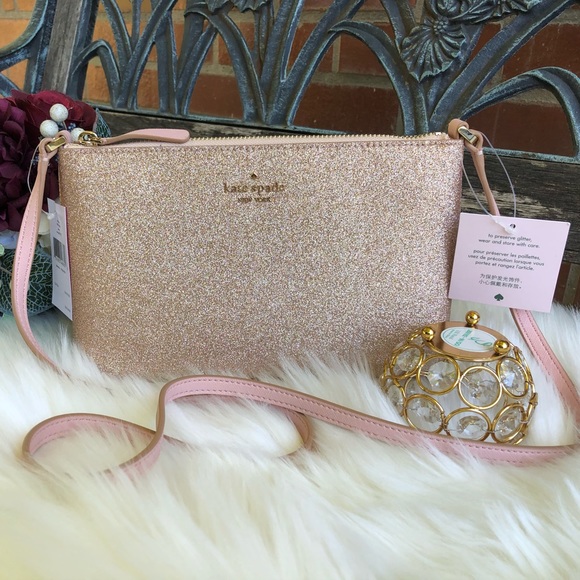 kate spade Bags Kate Spade Glitter Joeley Crossbody Poshmark